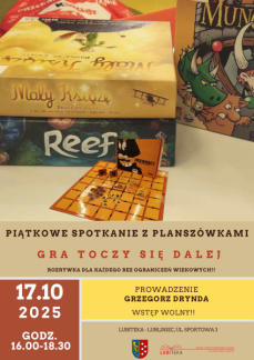 PIĄTKOWE SPOTKANIE Z PLANSZÓWKAMI