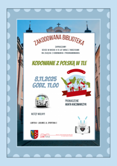 ZAKODOWANA BIBLIOTEKA: KODOWANIE Z POLSKĄ W TLE