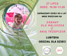 ZABAWY  DLA MALUSZKA Z ANIĄ TRZEPIZU