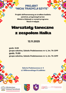 WARSZTATY TANECZNE Z ZPiT HALKA