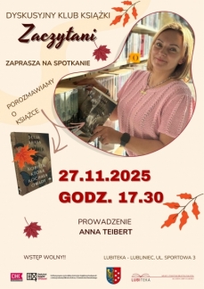 SPOTKANIE DYSKUSYJNEGO KLUBU KSIĄŻKI ZACZYTANI
