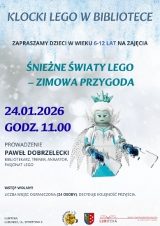 KLOCKI LEGO W BIBLIOTECE: ZIMOWA MAGIA WYOBRAŹNI!