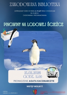 ZAKODOWANA BIBLIOTEKA: PINGWINY NA LODOWEJ ŚCIEŻCE