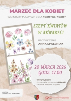 MARZEC DLA KOBIET: SZEPT KWIATÓW W AKWARELI