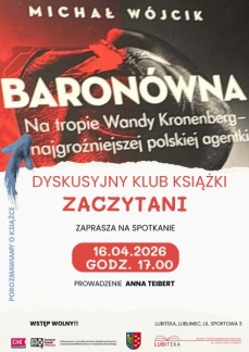  SPOTKANIE DYSKUSYJNEGO KLUBU KSIĄŻKI ZACZYTANI