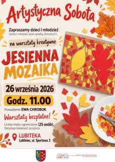 ARTYSTYCZNA SOBOTA: JESIENNA MOZAIKA