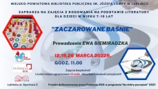 ZACZAROWANE BAŚNIE - ZAJĘCIA Z KODOWANIA NA PODSTA