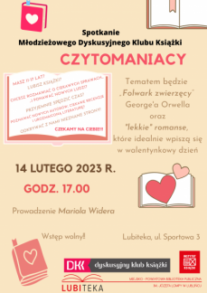 CZYTOMANIACY - Dyskusyjny Klub Książki