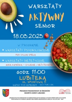 AKTYWNY SENIOR - WARSZTATY