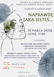 NAPRAWDĘ JAKA JESTEŚ... - WARSZTATY DLA KOBITEK, K