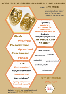 JAK POWSTAJE LÓD NA RZECE? - WARSZTATY TEATRALNE D