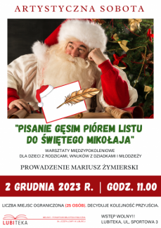 NAPISZ Z NAMI LIST DO ŚWIĘTEGO MIKOŁAJA