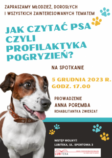 JAK CZYTAĆ PSA CZYLI PROFILAKTYKA POGRYZIEŃ