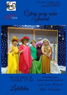 PRZEDSTAWIENIE TEATRALNE DLA DZIECI 