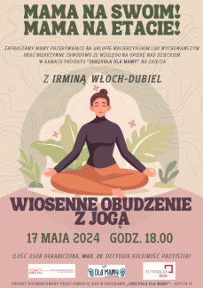  	ZAJĘCIA Z JOGI W RAMACH PROJEKTU SKRZYDŁA DLA MA