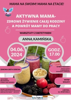 WARSZTATY Z DIETETYKIEM ANNĄ KAMIŃSKĄ 