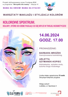 WARSZTATY MAKIJAŻU I STYLIZACJI KOLORÓW