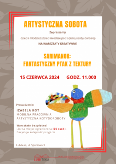 PTAKI Z TEKTURY - WARSZTATY KREATYWNE