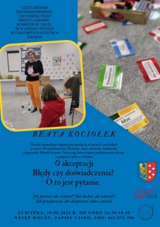 WARSZTATY Z BEATĄ KOCIOŁEK