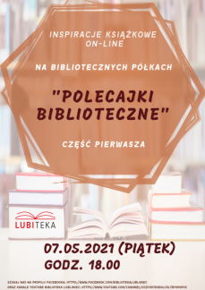 NA BIBLIOTECZNYCH PÓŁKACH - POLECAJKI BIBLIOTECZNE