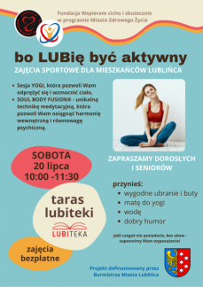 LUBIę być aktywny! - ZAJECIA FITNESS