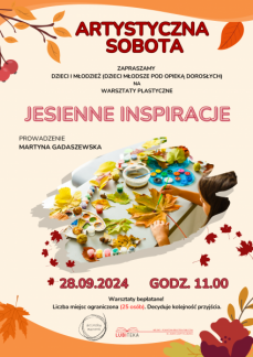 ARTYSTYCZNA SOBOTA PEŁNA JESIENNYCH INSPIRACJI!
