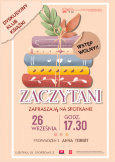 ZACZYTANI - DYSKUSYJNY KLUBU KSIĄŻKI