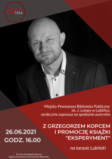 SPOTKANIE AUTORSKIE Z GRZEGORZEM KOPCEM