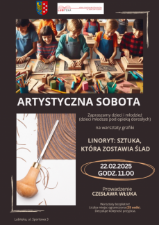  ARTYSTYCZNA SOBOTA – WARSZTATY LINORYTU 