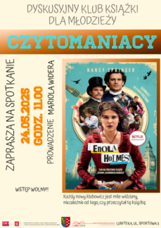 CZYTOMANIACY – DYSKUSYJNY KLUB KSIĄŻKI DLA MŁODZIE