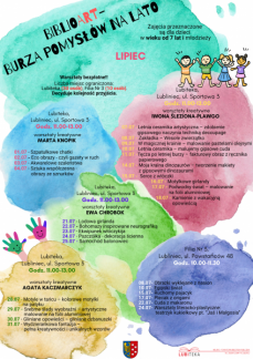 BIBLIOART- BURZA POMYSŁÓW NA LATO