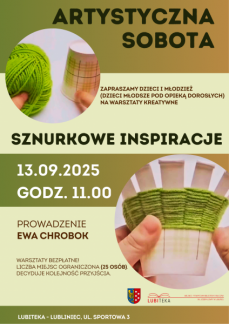 ARTYSTYCZNA SOBOTA: SZNURKOWE INSPIRACJE
