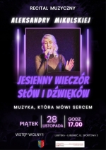  RECITAL MUZYCZNY ALEKSANDRY MIKULSKIEJ 