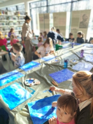 ARTYSTYCZNA SOBOTA - WARSZTATY KREATYWNE: ZIMOWE SCENKI