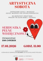ARTYSTYCZNA SOBOTA: SERDUSZKA PEŁNE WDZIĘCZNOŚCI DLA BABCI I DZIADKA