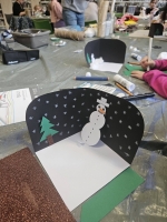 WARSZTATY KREATYWNE - ZIMOWA SCENKA