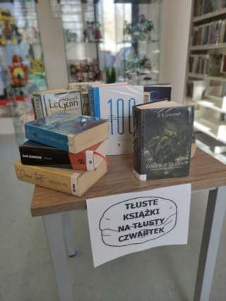 TŁUSTE KSIĄŻKI NA TŁUSTY CZWARTEK!