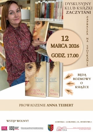  SPOTKANIE DYSKUSYJNEGO KLUBU KSIĄŻKI ZACZYTANI 