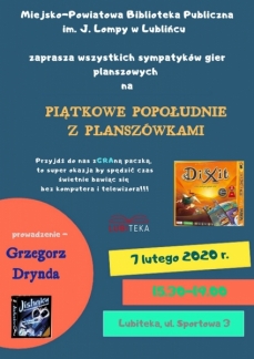 Piątkowe popołudnie z planszówkami