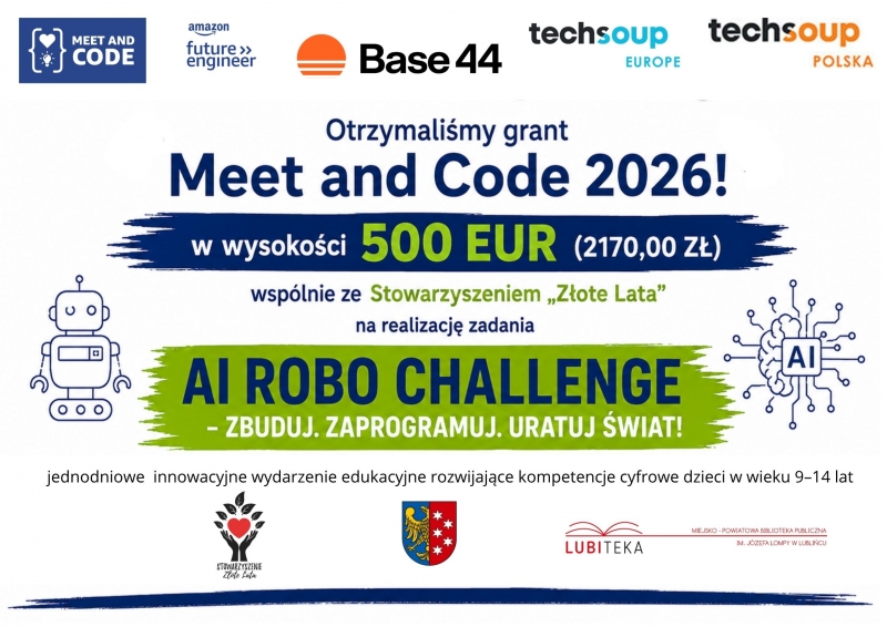MAMY TO! GRANT MEET AND CODE 2026 DLA LUBLINIECKIEJ BIBLIOTEKI! 