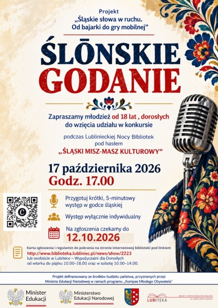 KONKURS ŚLŌNSKIE GODANIE 