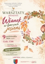 WIANEK W BARWACH JESIENI - WARSZTATY AKWARELI 