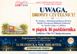 UWAGA, DRODZY CZYTELNICY!